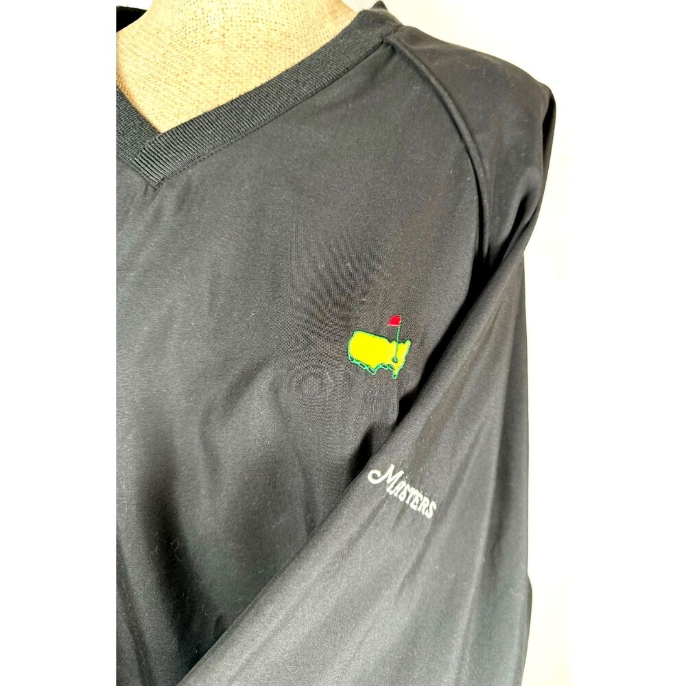 Masters Collection V-Neck Pullover Golf Windbreaker Jacket Men's SZ XL